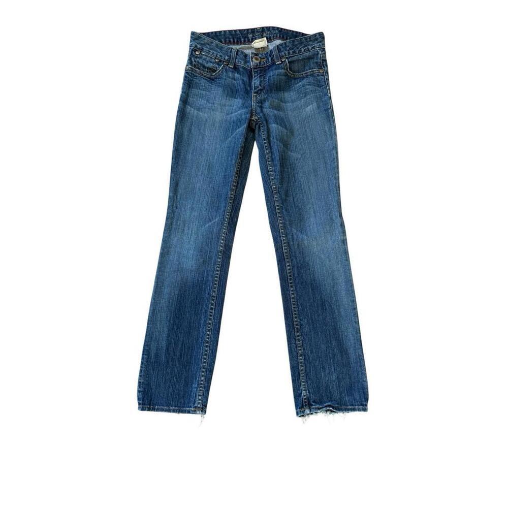 Banana Republic Jeans Womens Petite Stretch Size 2 Dark 16 - Picture 6 of 7